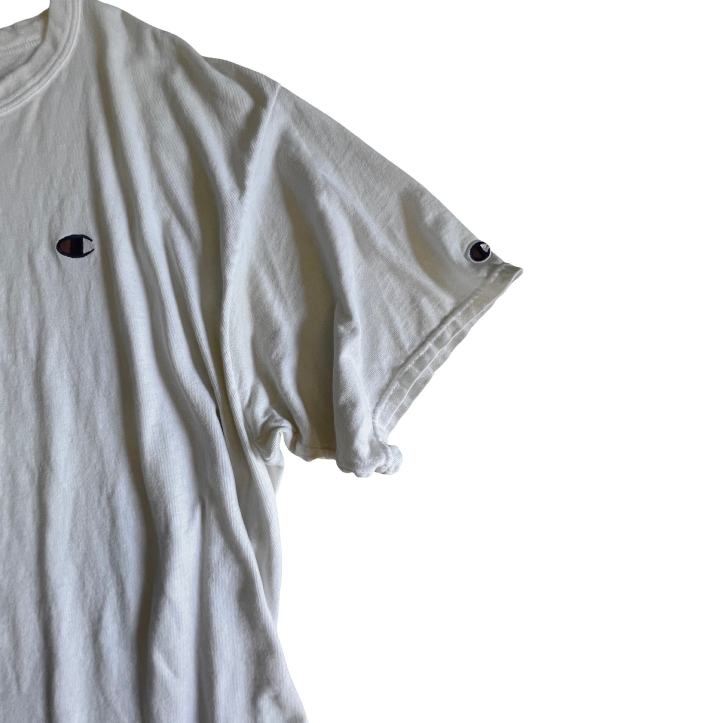 Vintage 90’s Oversized Distressed Champion Logo Tee XXL