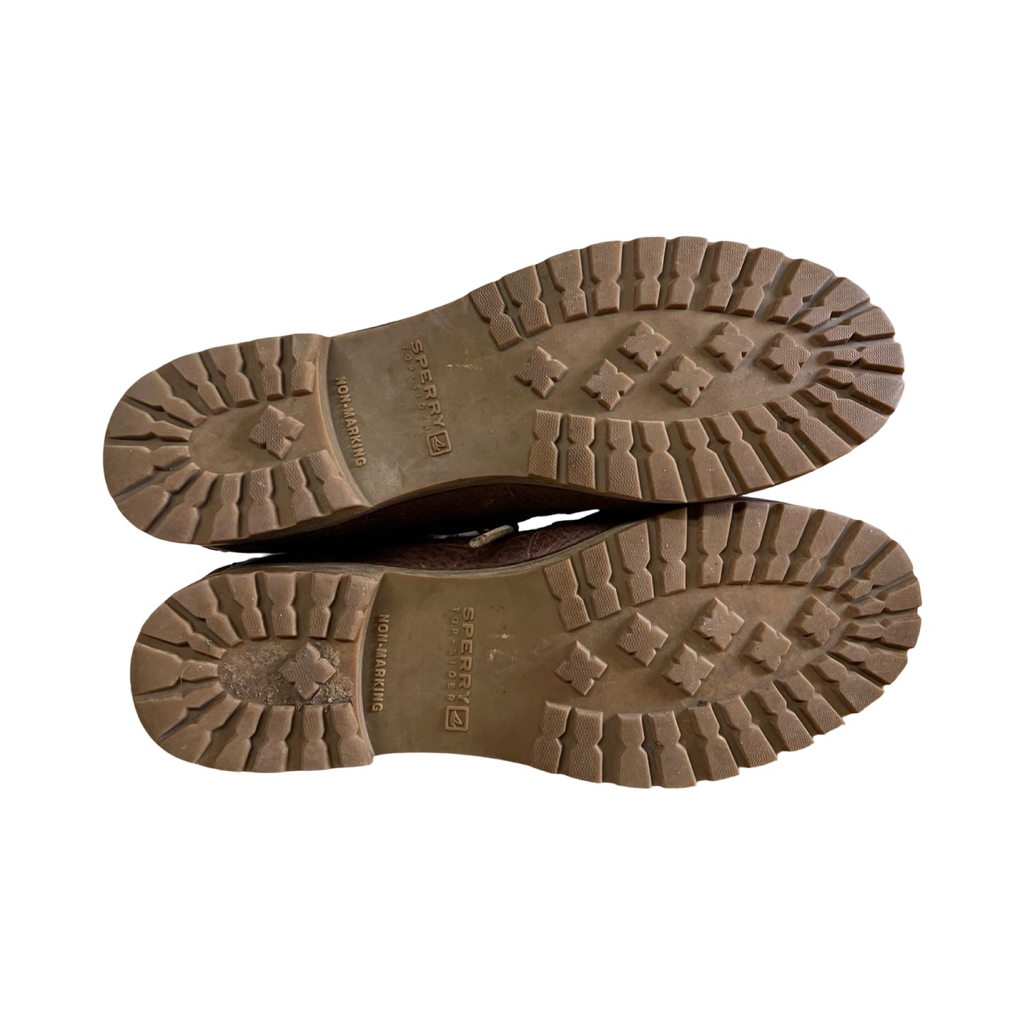 Vintage Leather & Canvas Sperry Top Sider Boots Women’s 8.5