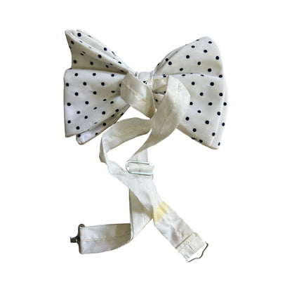 Vintage Polka Dot Adjustable Neck Bow Tie