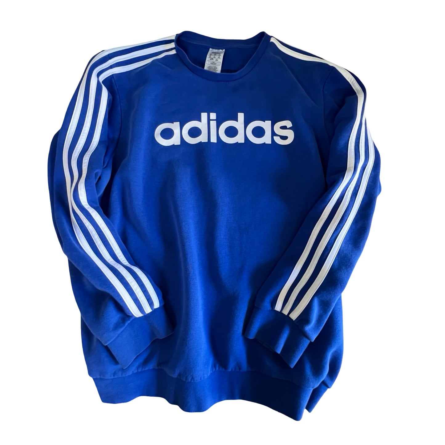Vintage 90’s Adidas Three Stripe Crewneck Sweatshirt 2XL