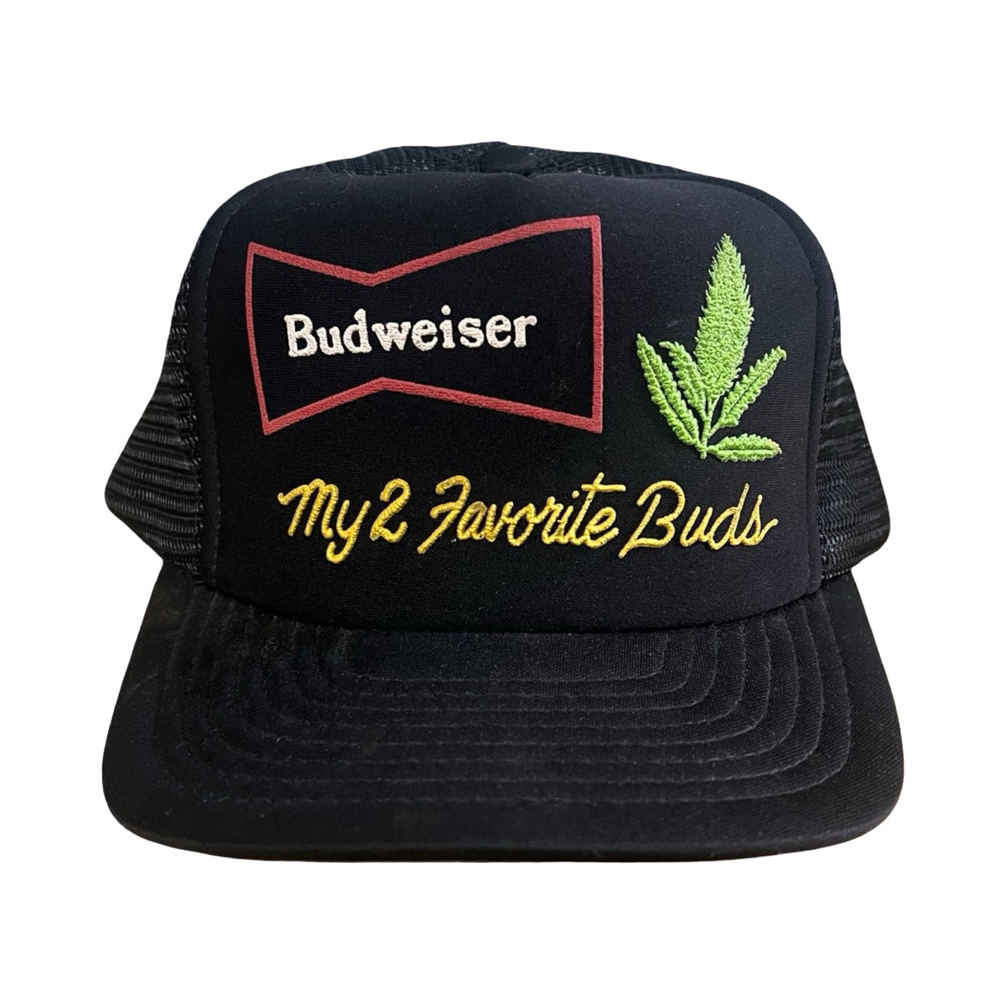 Vintage 1980’s My 2 Favorite Buds Snapback Trucker Hat