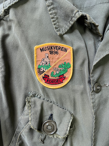Vintage Patched Army M-65 Field Jacket M/L