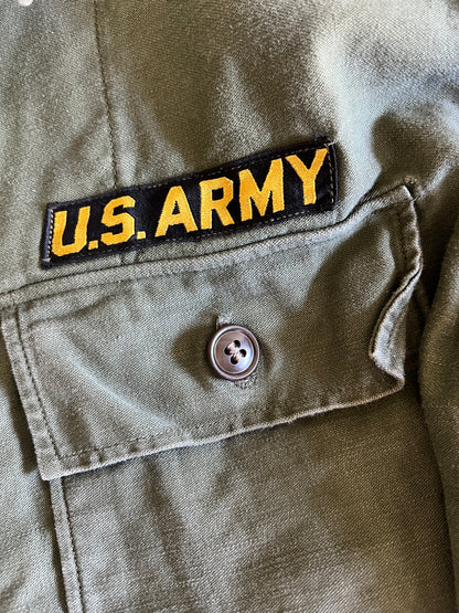 Vintage Oversized Distressed OG 107 Army Jacket XL