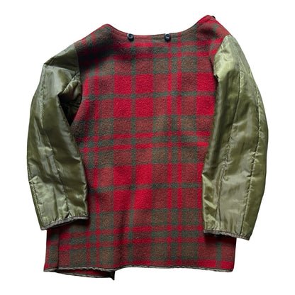 Vintage 1980’s LL Bean Womens Sun Faded & Heavily Distressed Chore Coat L