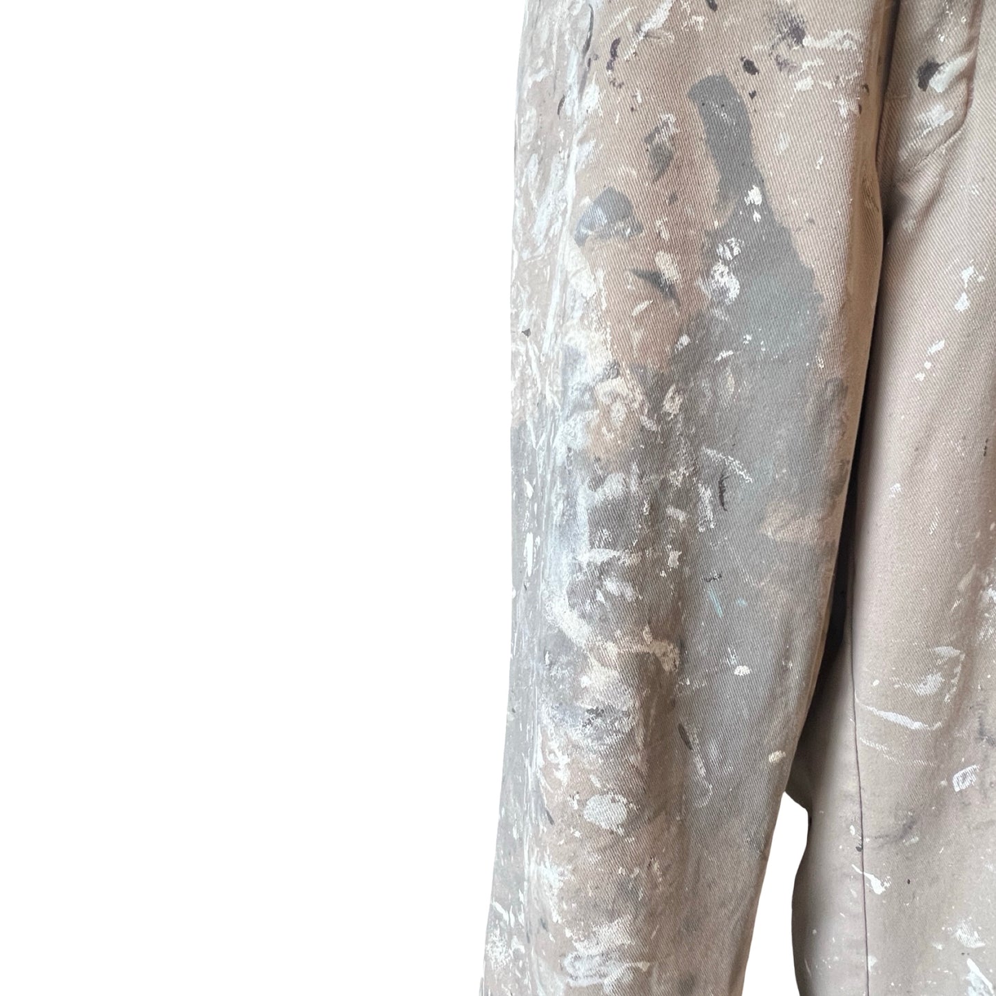 Vintage Distressed Paint Splattered Dickies Chinos XXL