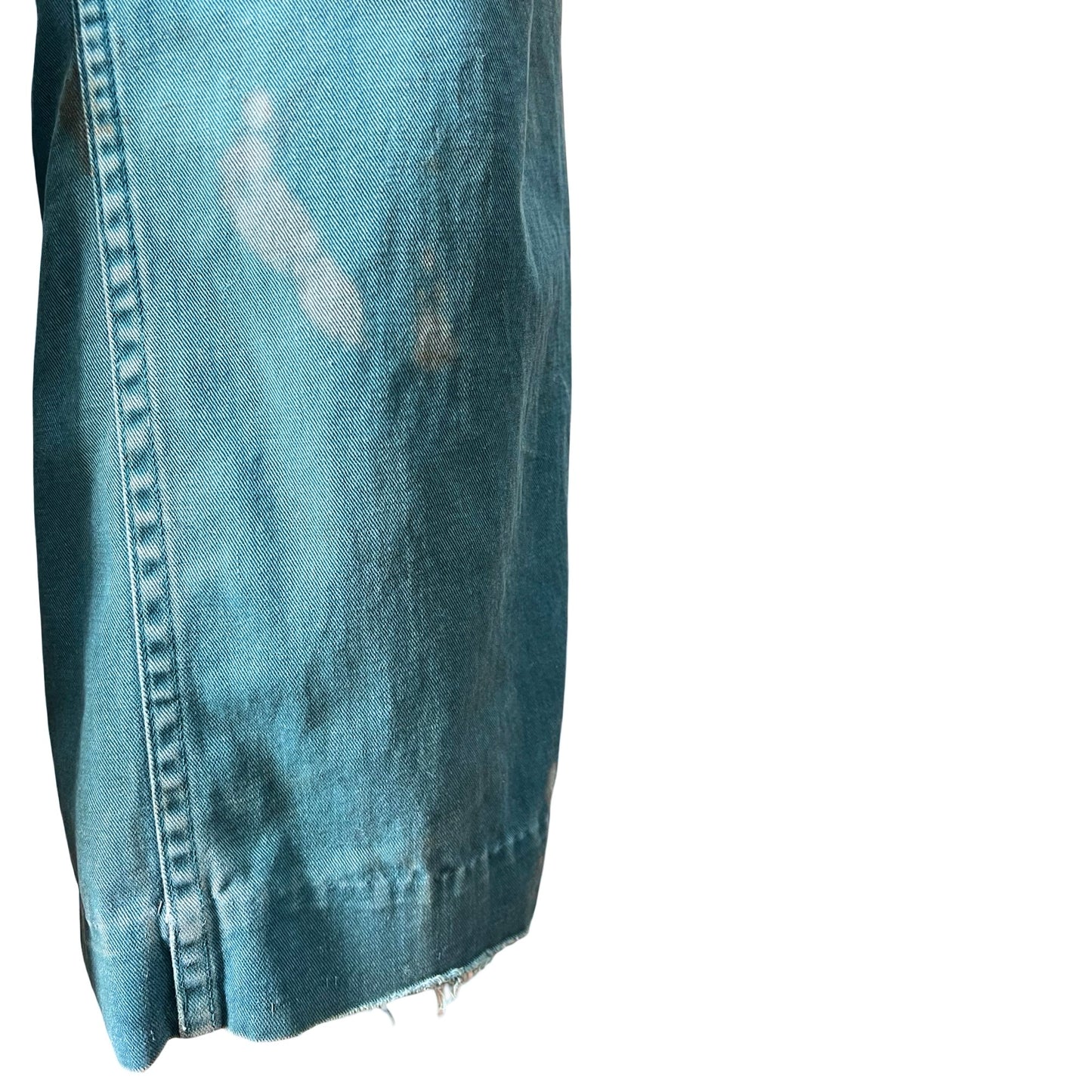 Vintage 1950’s Big Mac Sanforized Heavily Distressed w/ Original Repairs Work Pants