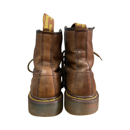 Vintage Distressed Chocolate Brown Doc Martens Mens 7/Women’s 9-10