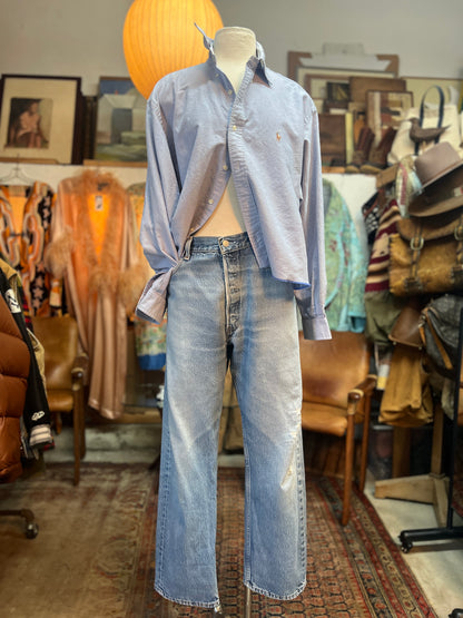 Vintage 1990’s Levi’s 501 Worn To Perfection Made In USA