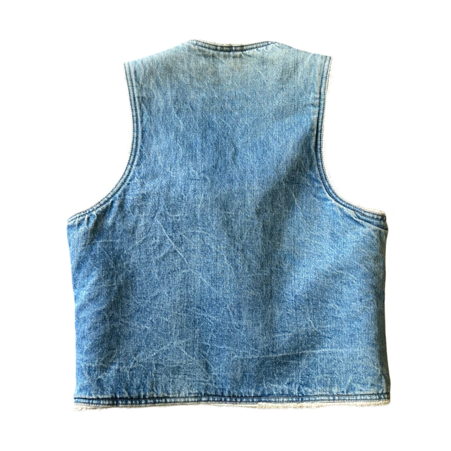 Vintage Levi’s Orange Tab Sherpa Lined Denim Vest
