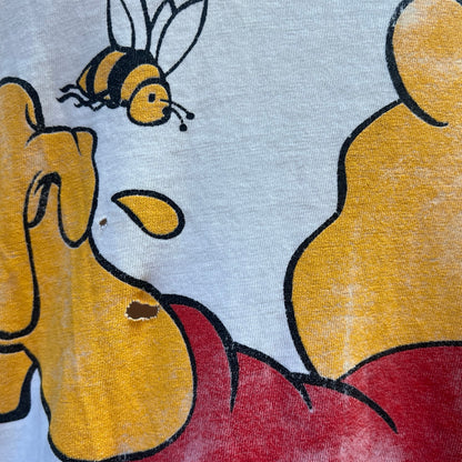 Vintage 80’s Single Stitch Oversized Distressed Winnie The Pooh Sleep Shirt XL/XXL