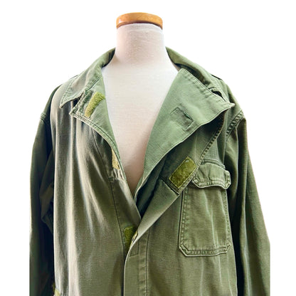 Vintage OG 107 Oversized Distressed Army Jumpsuit XL