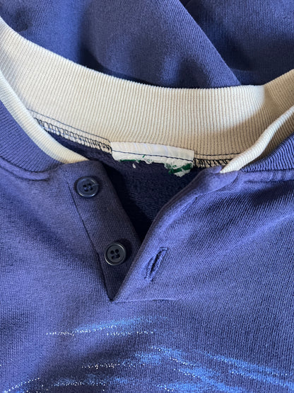 Vintage 1990’s Eagle Henley Sweatshirt XL