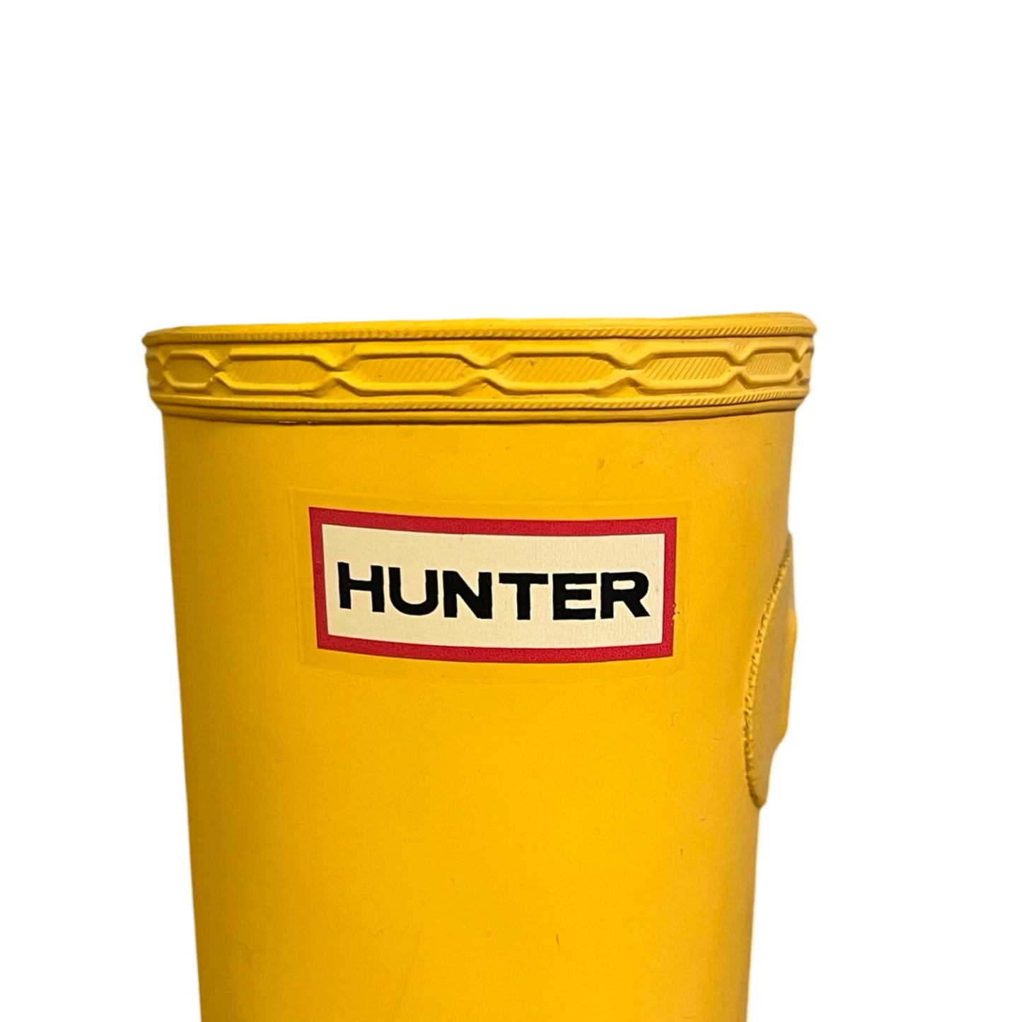 Vintage Hunter Rain Boots Wellies Classic Yellow Mens 7 Womens 8