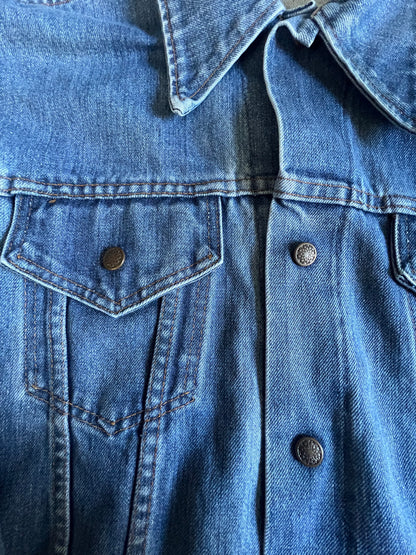 Vintage 70’s JC Penney Denim Snap Front Workwear Jacket