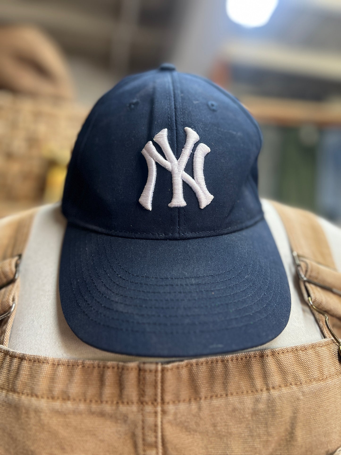 Vintage 90’s New York Yankees Distressed Adjustable Officially Licensed MLB Hat