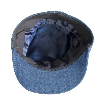Rare Vintage WWII Amercian Red Cross Winter Wool Nurse Pillbox Hat