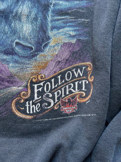 Vintage 1992 Harley Davidson Daytona Bike Week 1994 Sweatshirt Worn To Perfection XL