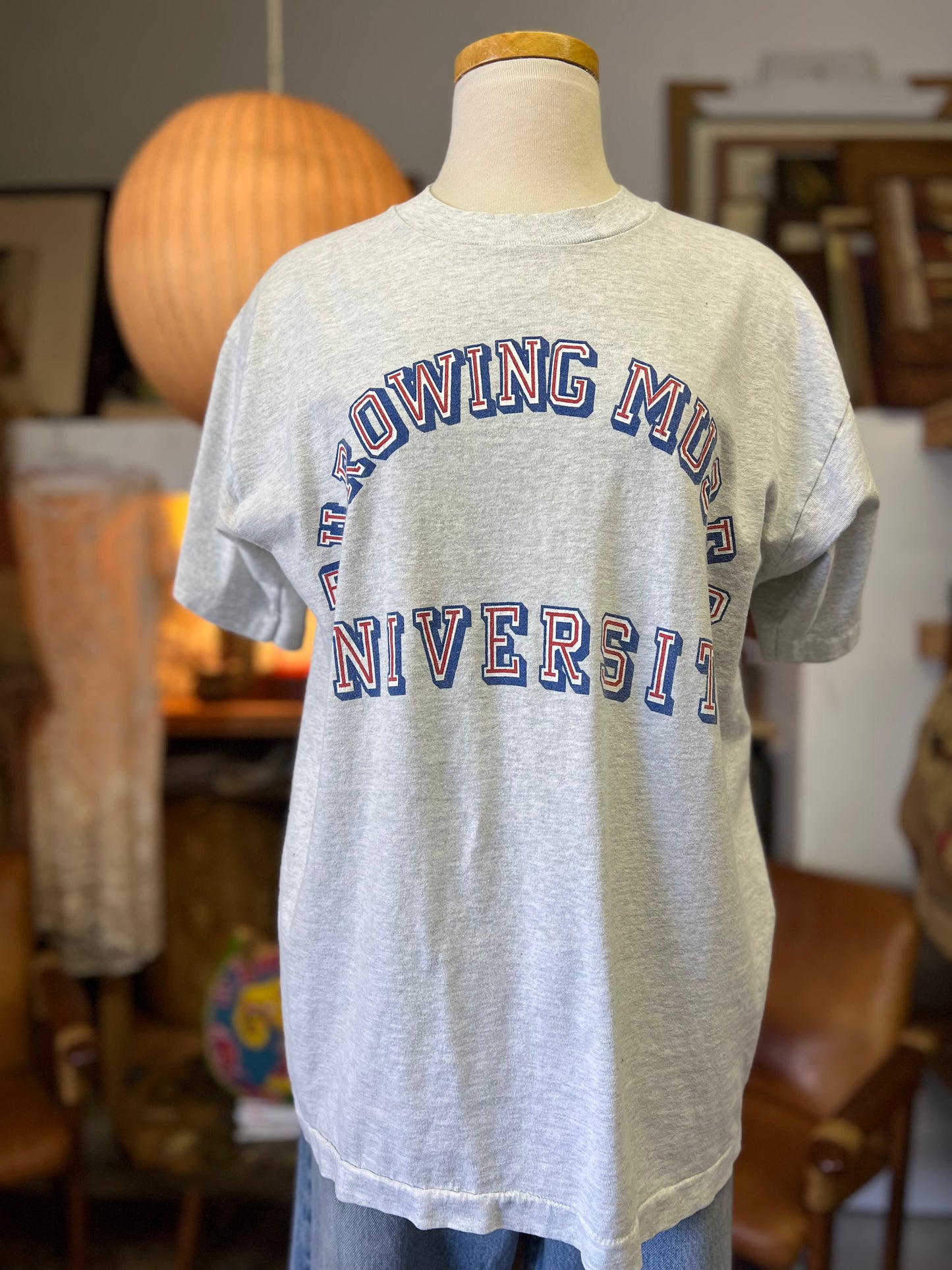 Rare Vintage Throwing Muses University Single Stitch Band Tee Newport RI L