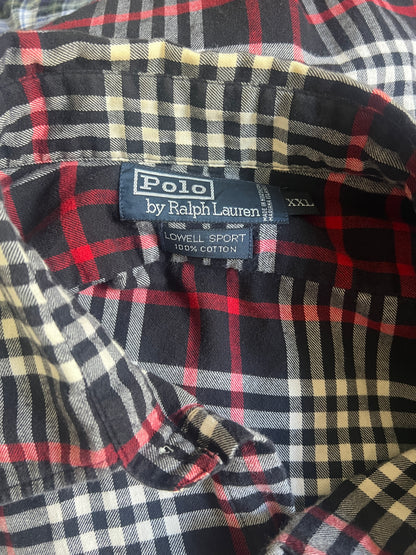 Vintage 90’s Polo Ralph Lauren Lowell Sport Oversized Flannel XXL