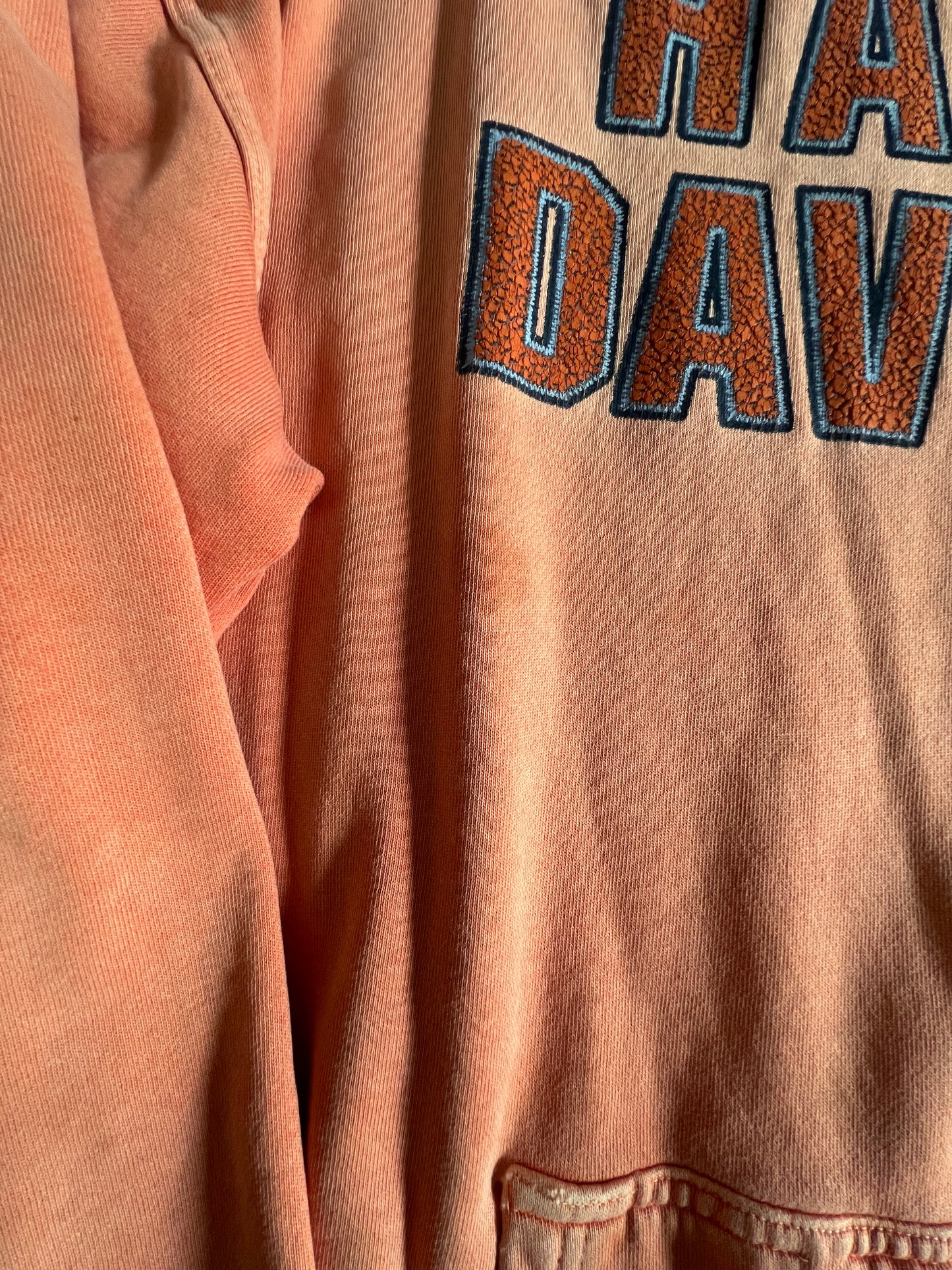 Vintage Sun Faded Harley Davidson Hoodie 2XL