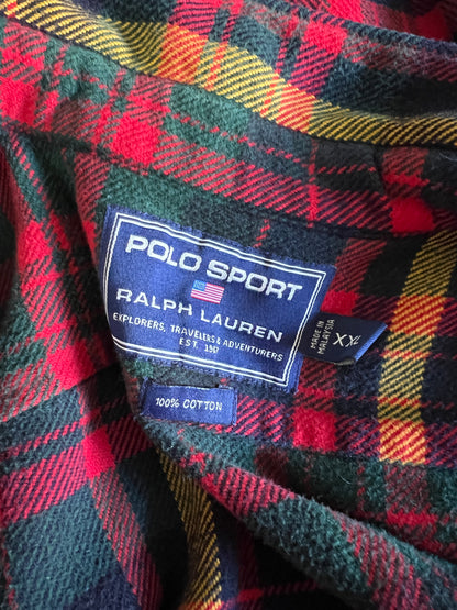 Vintage 90’s Ralph Lauren Polo Sport Flannel XXL