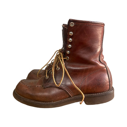 Rare Vintage 1970’s Red Wing 8057 Moc Toe Boots Men’s 7.5 Womens 9