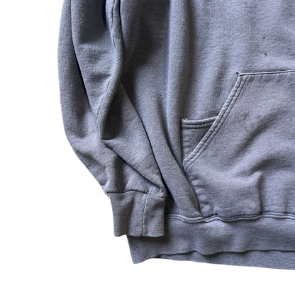 Vintage 90’s Fruit of the Loom Faded Hoodie w/ MV Logo XXL #11 Worn To Perfection