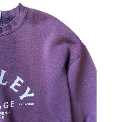 Vintage 90’s Plum Distressed Oversized Lee Sweatshirt w/ MV Logo #12