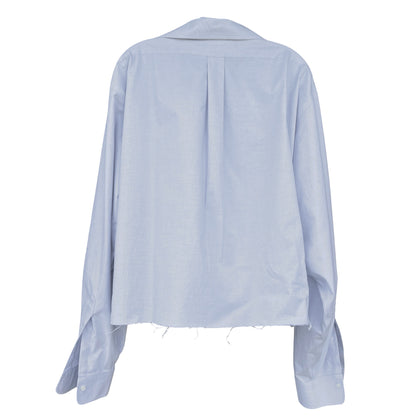 Brooks Brothers Madison Fit French Blue Oversized Cropped Oxford XXL