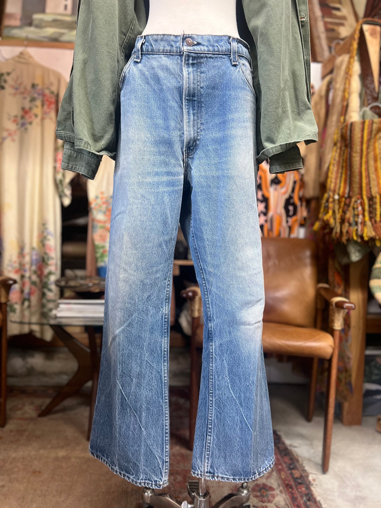 True Vintage 1980’s Levi’s 517 Orange Tab