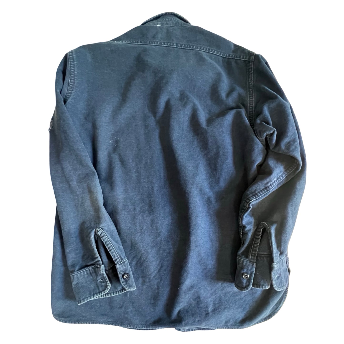 Vintage 70’s/80’s Distressed Woolrich Chamois Shirt L