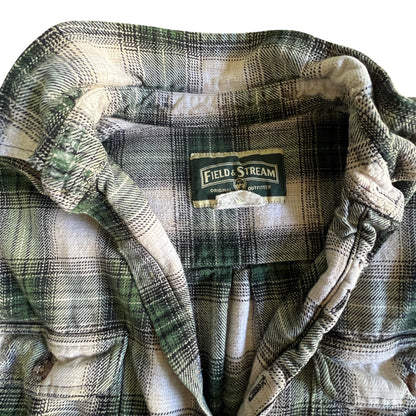 Vintage 80’s Field & Stream Distressed Flannel XL
