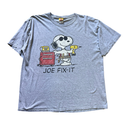 Vintage 90’s Peanuts Snoopy Joe Fix It T-Shirt XL