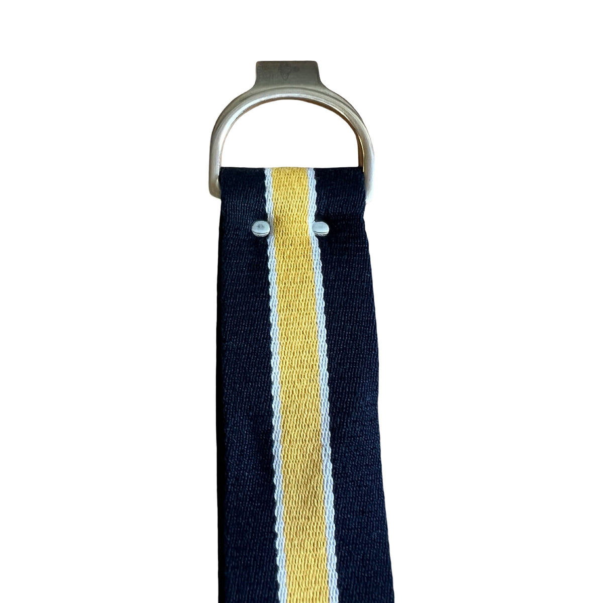 RARE Vintage 1990’s Vivienne Westwood Man Striped Canvas Webbing D-Ring Belt