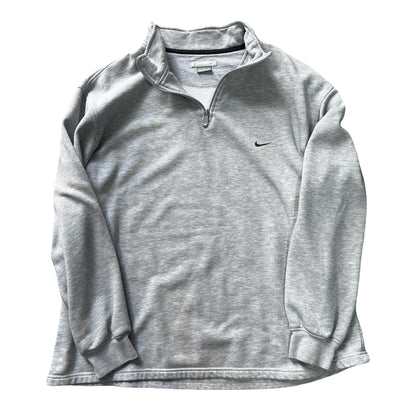 Vintage Oversized 90’s Nike Silver Label Quarter Zip Sweatshirt XXL
