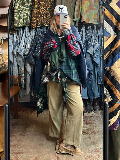 Polo Ralph Lauren Oversized Patchwork Plaid Shirt 3XLT