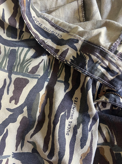 Vintage Rare 80’s Rattlers Brand Ducks Unlimited Distressed Cargo Pants XL