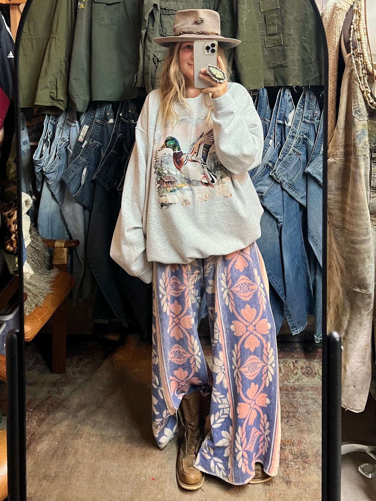Vintage Oversized 90’s Mallard Duck Sweatshirt