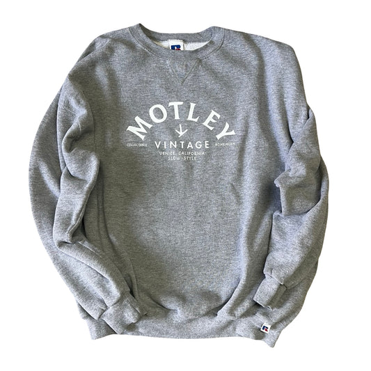 Vintage Oversized Russell Crewneck w/ MV Logo XXL