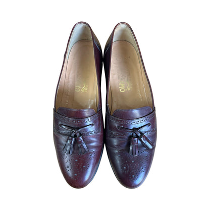 Vintage Salvatore Ferragamo Tassel Loafers Men’s 8
