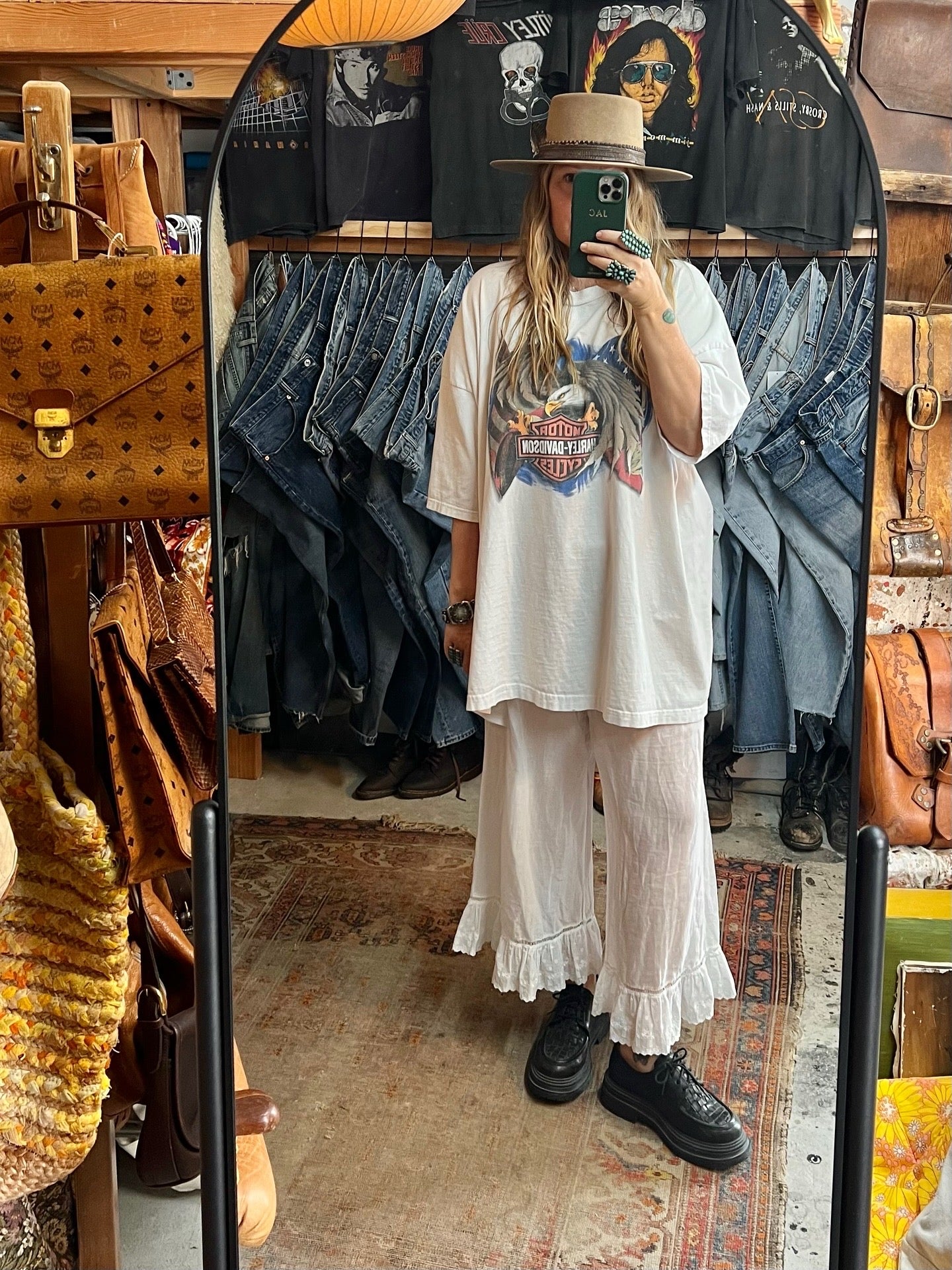 Vintage Oversized Harley Double Sided Tee 5XL