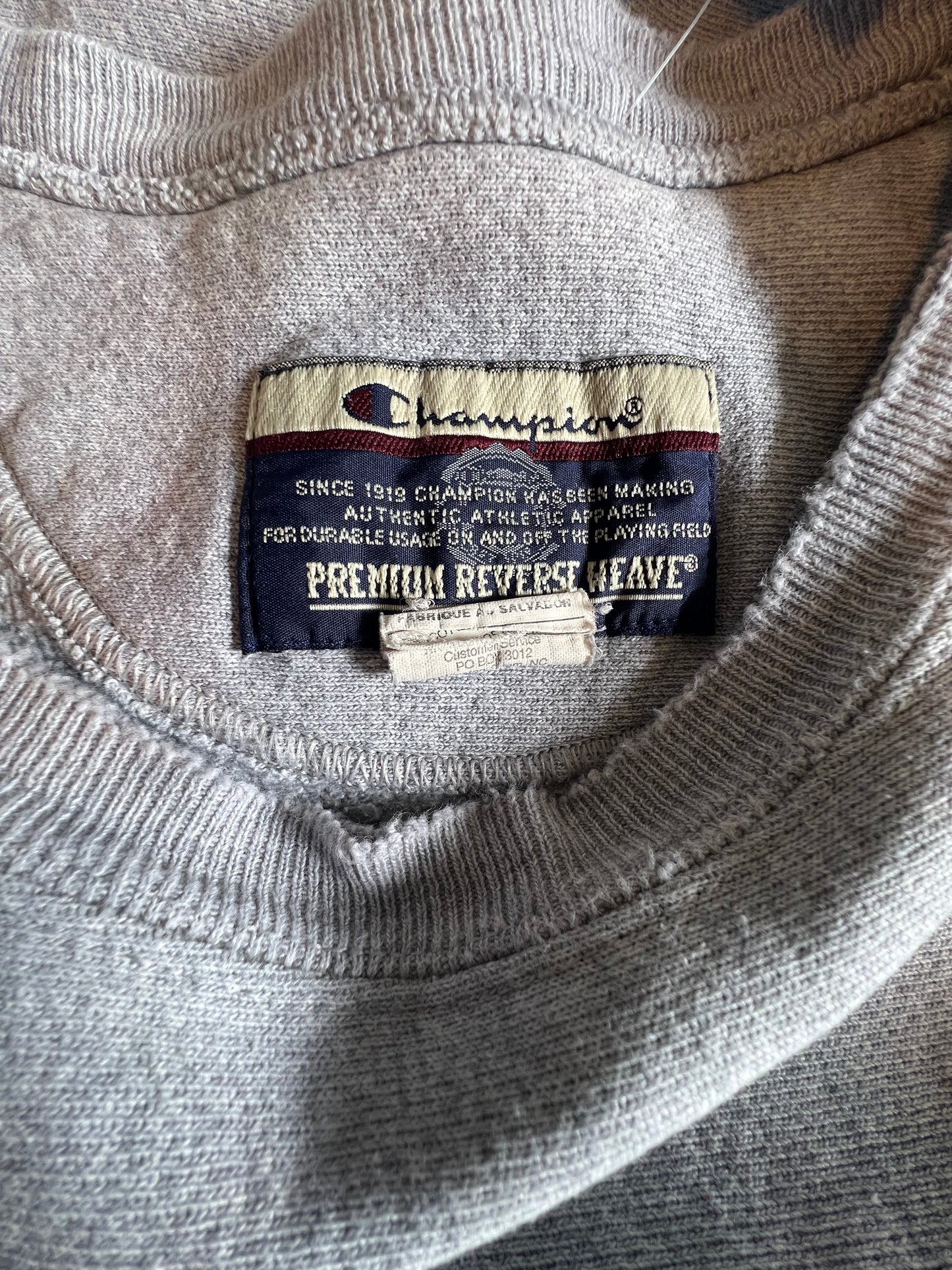 Vintage Champion Premier Reverse Weave Yankees Sweatshirt XXL