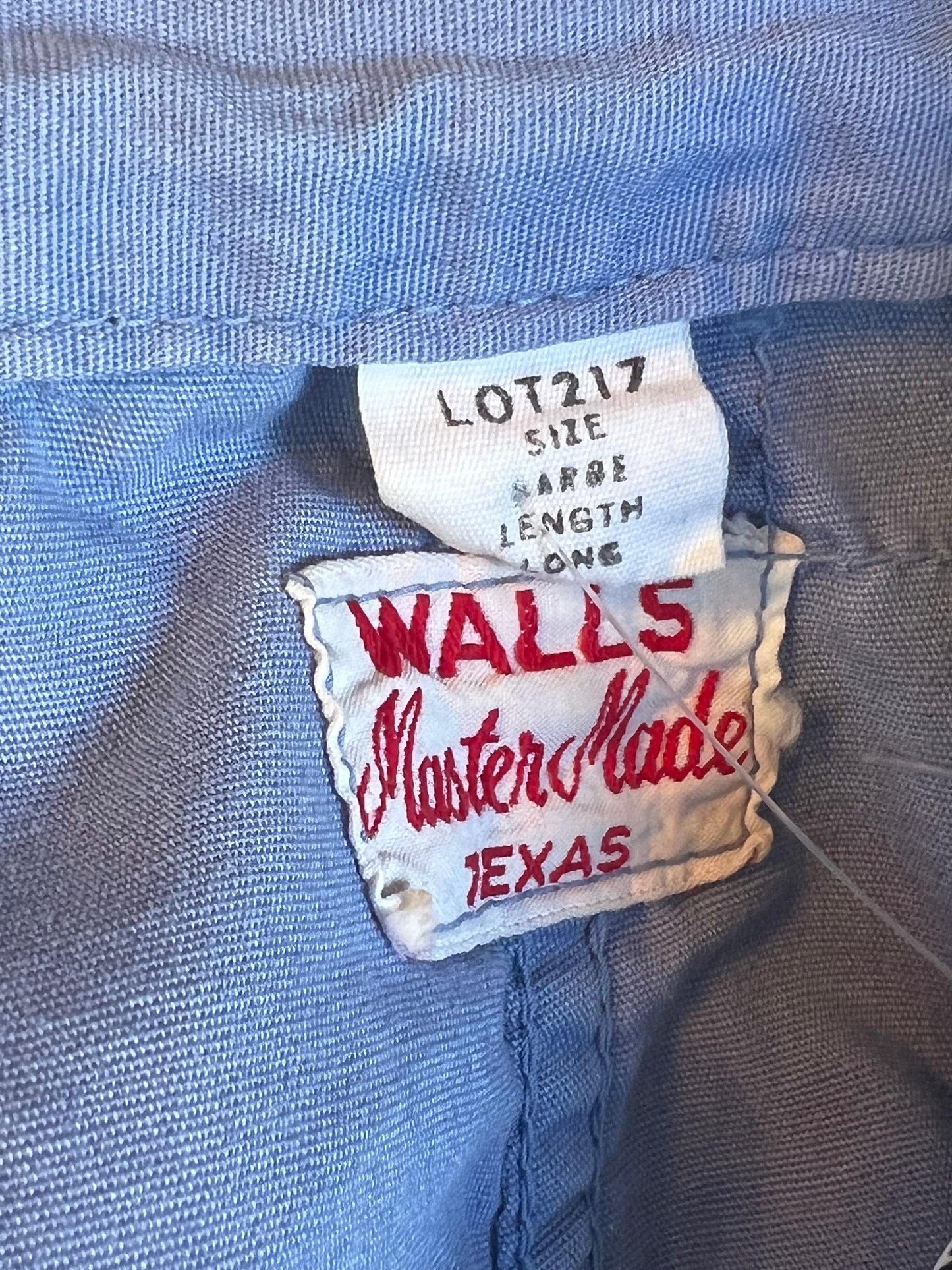 Vintage 1960’s Walls Master Made Jumpsuit NAVUWSEC Newport, RI L