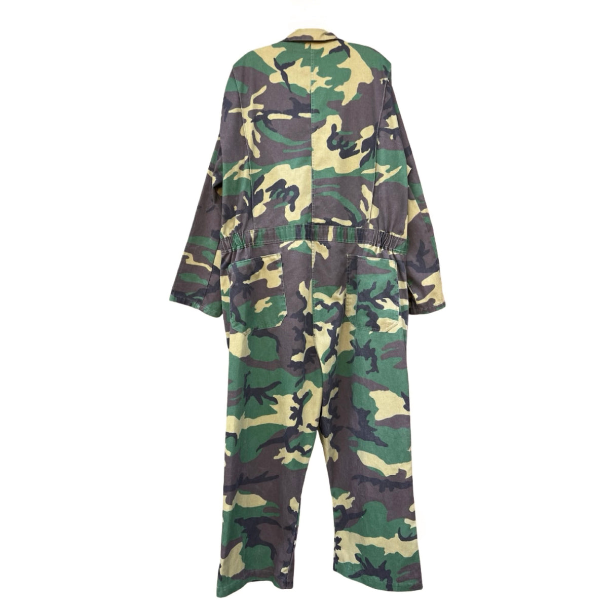 Vintage Oversized Cabellas Camouflage Zip Front Jumpsuit XXL