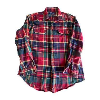 Vintage 90’s Oversized Classic Polo Ralph Lauren Flannel XL