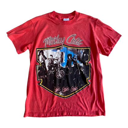 Vintage Original 1987 Motley Crue Girls Girls Girls T-Shirt S