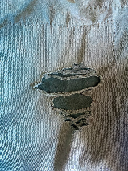 Vintage 1950’s Big Mac Sanforized Heavily Distressed w/ Original Repairs Work Pants