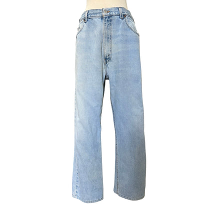 True Vintage Faded Blank Tag Levi’s 505 Made In Texas USA 34X26