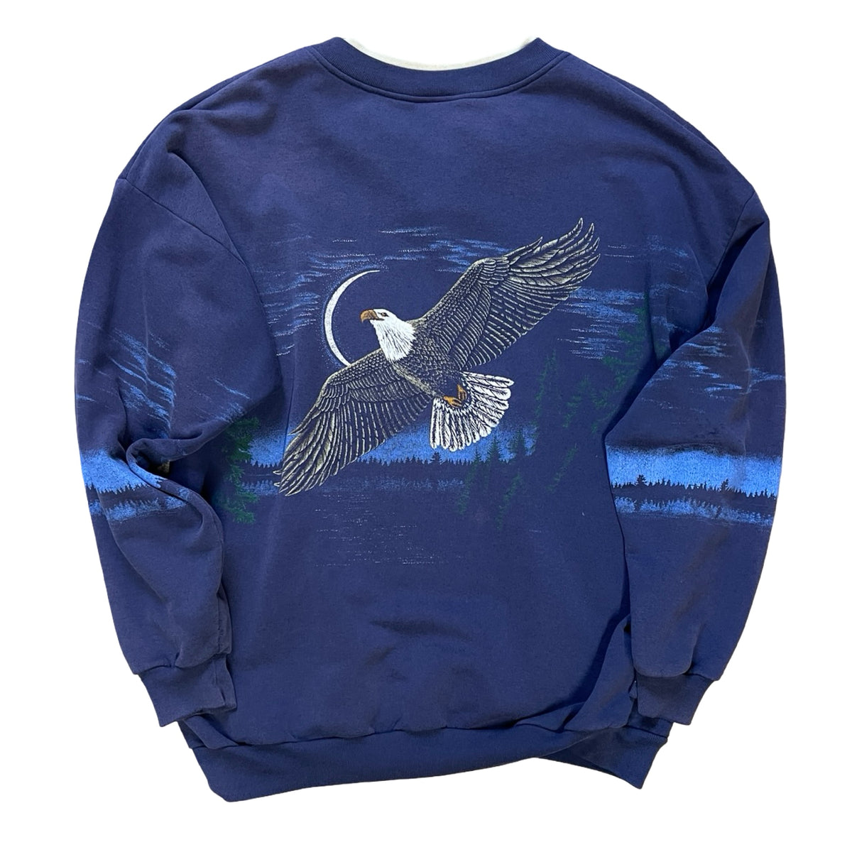 Vintage 1990’s Eagle Henley Sweatshirt XL