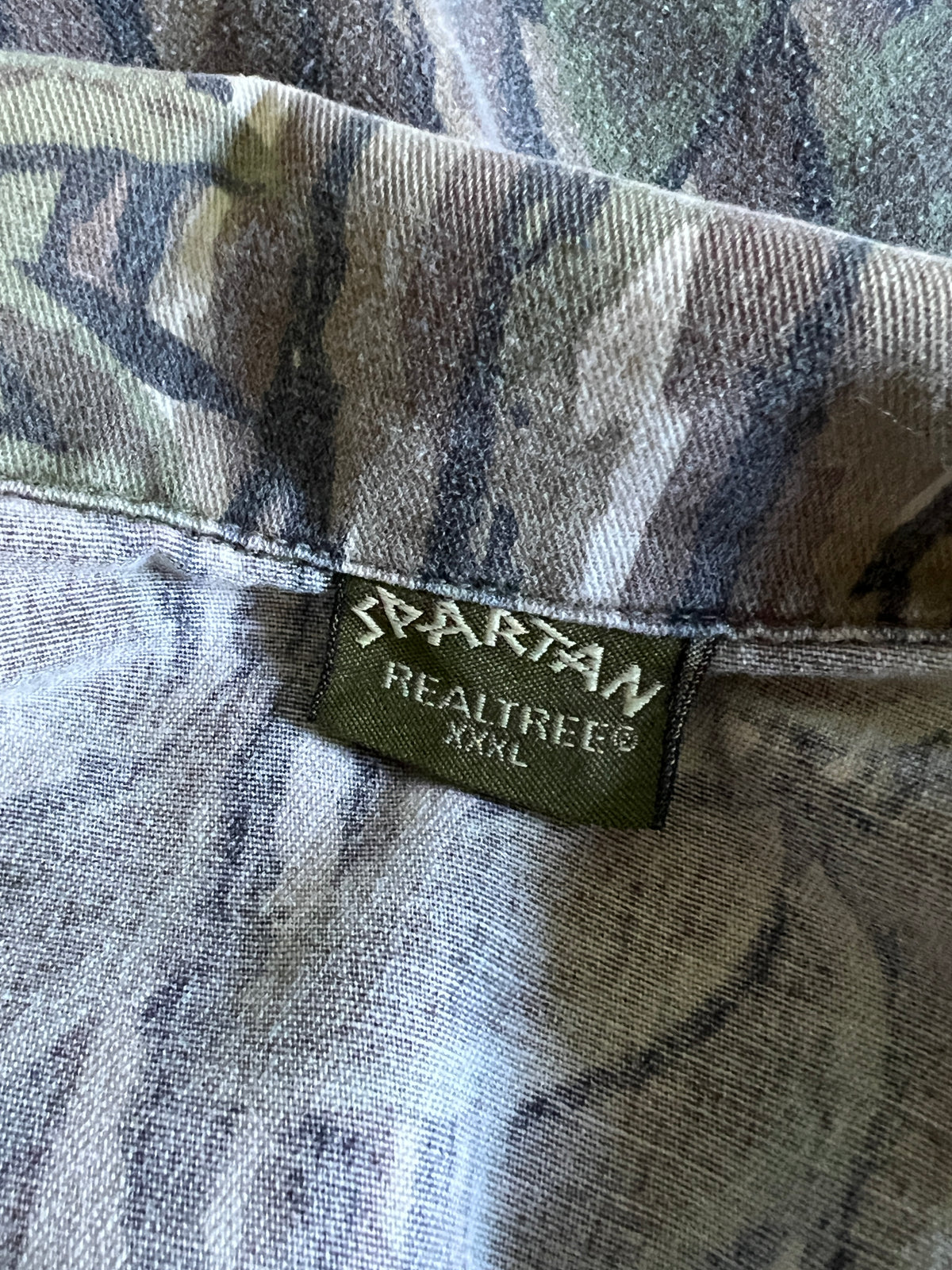 Vintage 1980’s Realtree Spartan Oversized Camo Jacket XXL